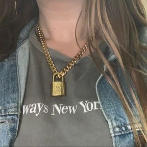 Louis Vuitton Lock Necklace